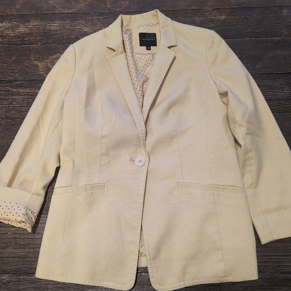 The Limited Yellow Blazer